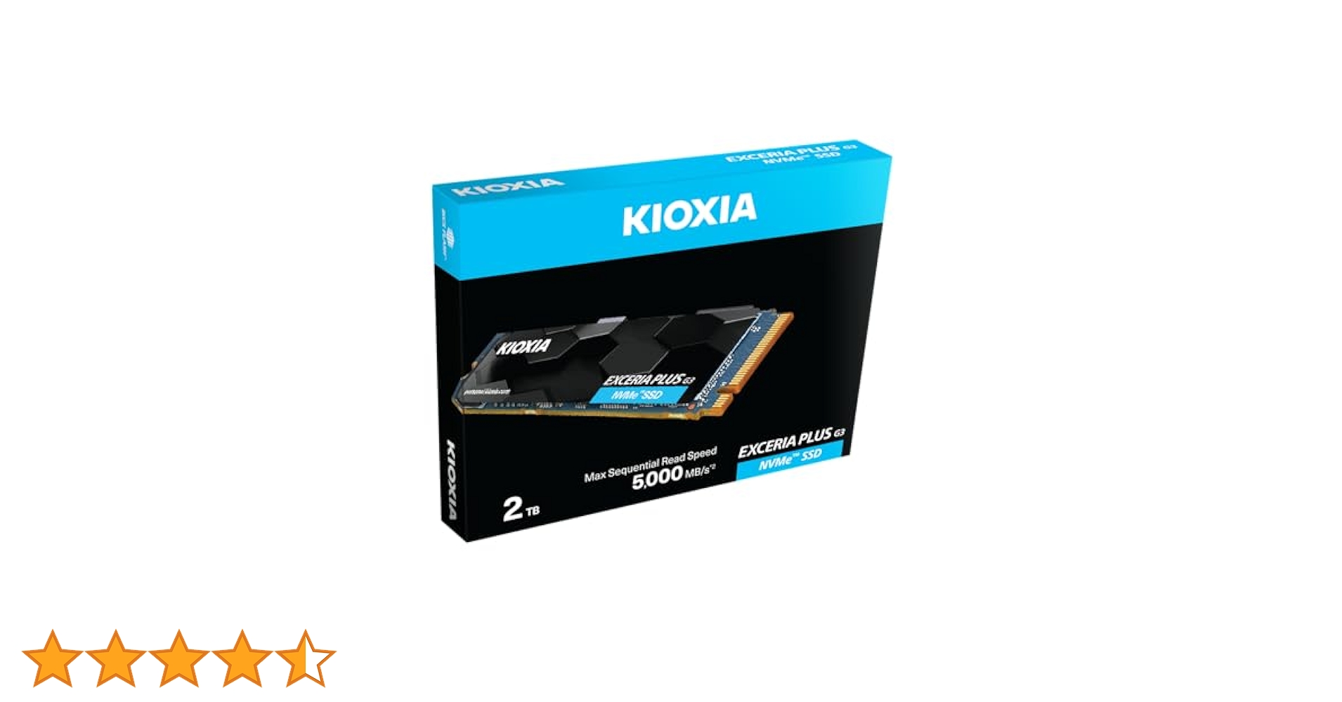 Amazon | KIOXIA EXCERIA 2TB plus G3 NVMe™ SSD。 | KIOXIA